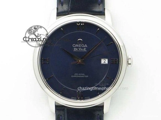 0417 Fashionable Seamaster Diver 300M ZF 1:1 Best Edition Blue Ceramic Blue Dial on Blue Rubber Strap A 7822